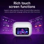 Hoco EW72 Soar ANC Touch Screen Wireless Earbuds - Image 2