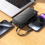 Hoco J146B Night Tide 30000mAh Power Bank with 4 Cables - Image 3