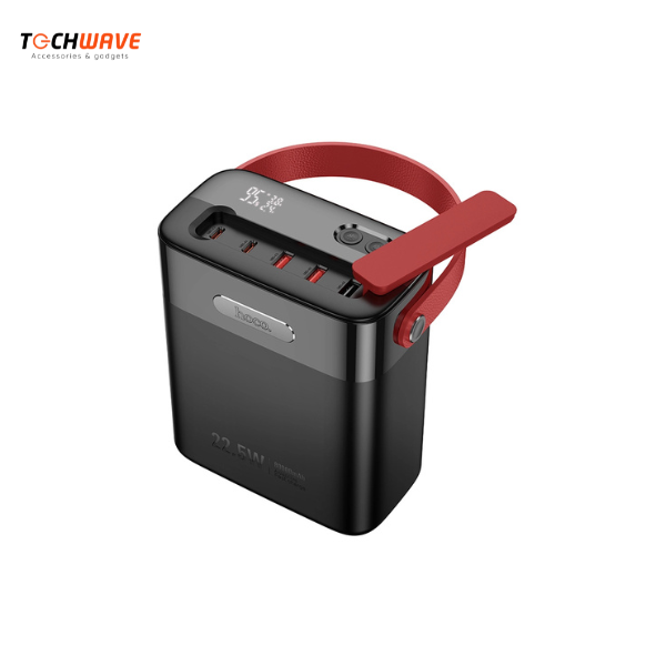 techwavegadgets (17) Hoco J143 Title 22.5W+PD20W Fully Compatible Power Bank (80000mAh) - Image 3