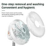 Rechargeable P6 Portable USB Desktop Fan - Image 4