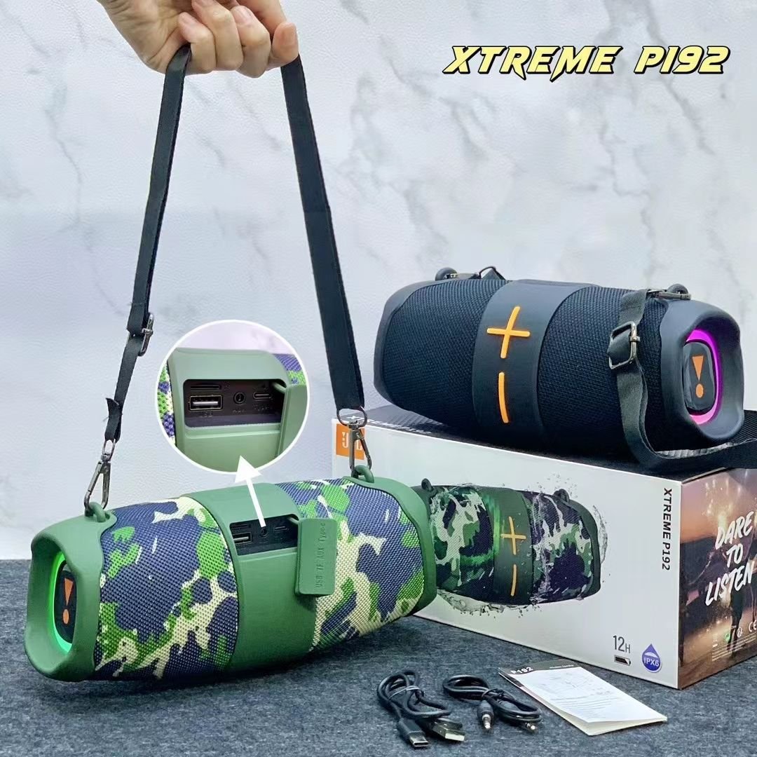 Xtreame-p192- XTREME P192 Portable Wireless Bluetooth Speaker | RGB Light | Waterproof Subwoofer | 12W High Bass Outdoor Speaker - Image 6